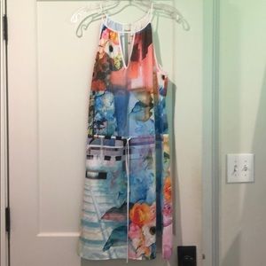 Clover Canyon Multicolor Tie Dress